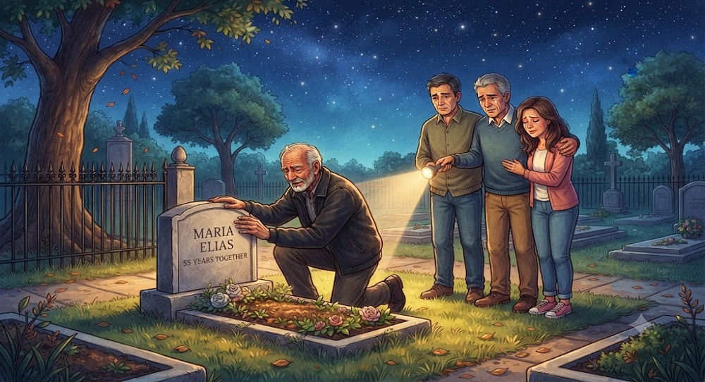 Story ‣ What is True Love?54 My parents were married for 55 years. One morning, my mom was going downstairs to make dad breakfast, she had a heart attack and fell.