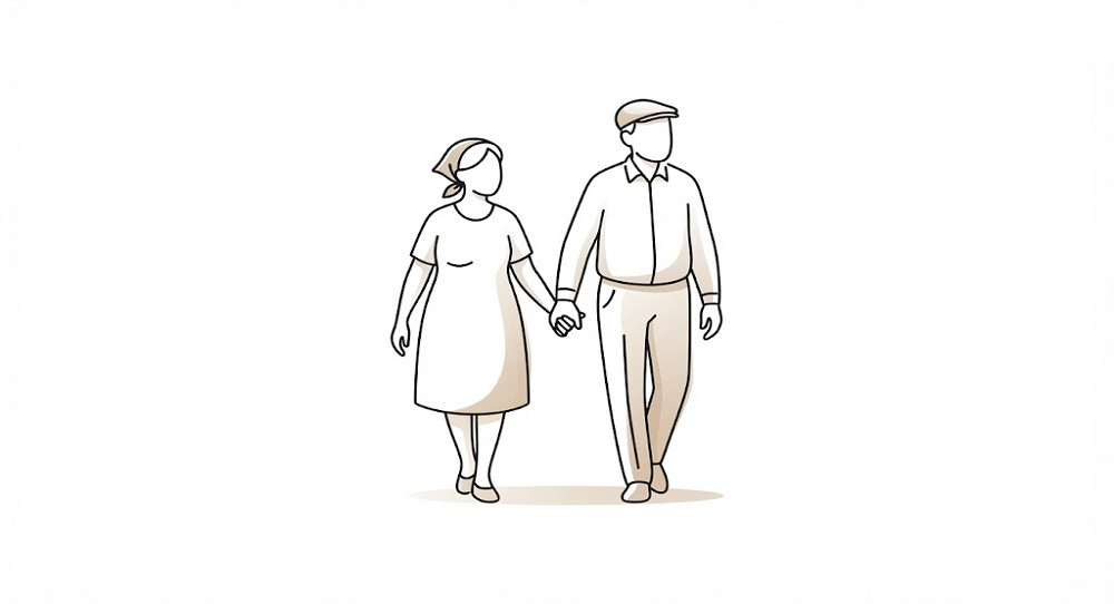 My parents were married for 55 years. One morning, my mom was going downstairs to make dad breakfast, she had a heart attack and fell.